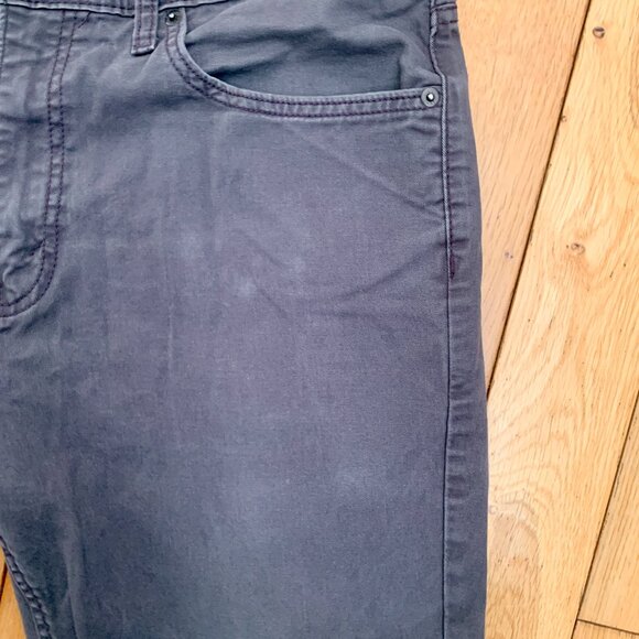 levi straus signature jeans mens Slim 36x30 S37 Gray Denim Light Fades - Picture 3 of 8